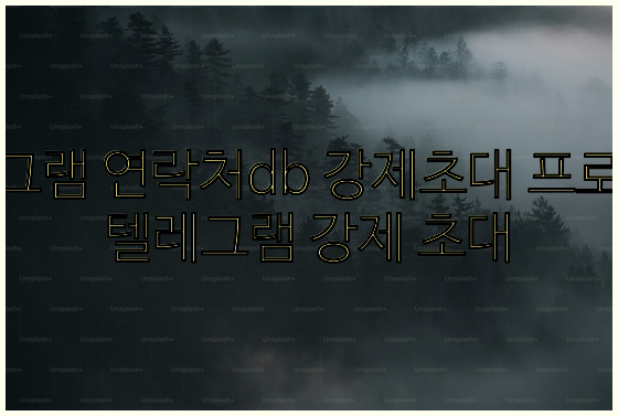 텔레그램 강제초대 프로그램